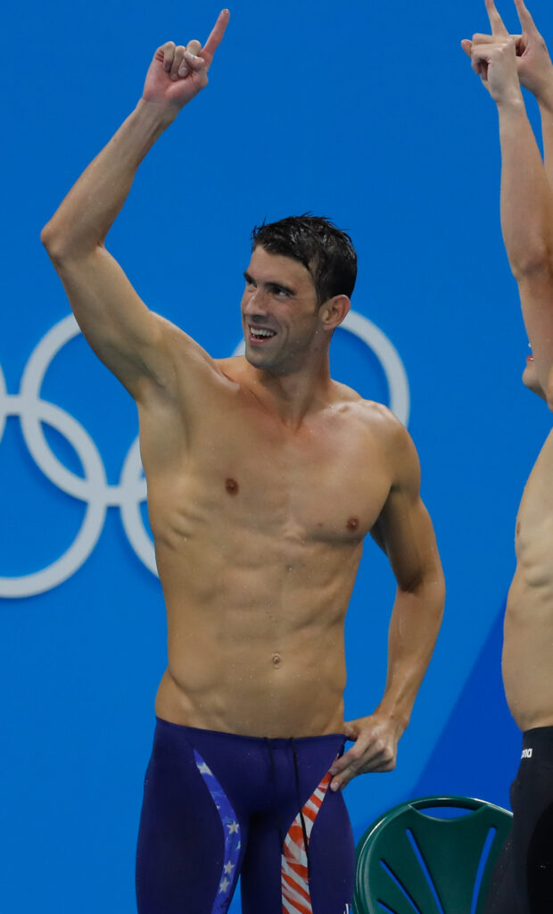 El nadador Michael Phelps en los Juegos Olímpicos de Río 2016